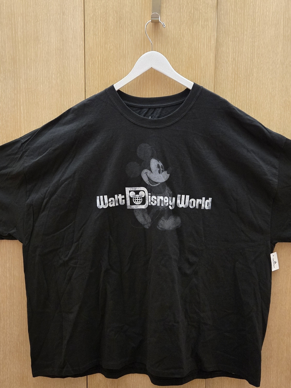 Disney Parks Mickey Mouse Walt Disney World Black Graphic Tee Hanes 5XL